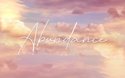 Abundance – A Different Perspective